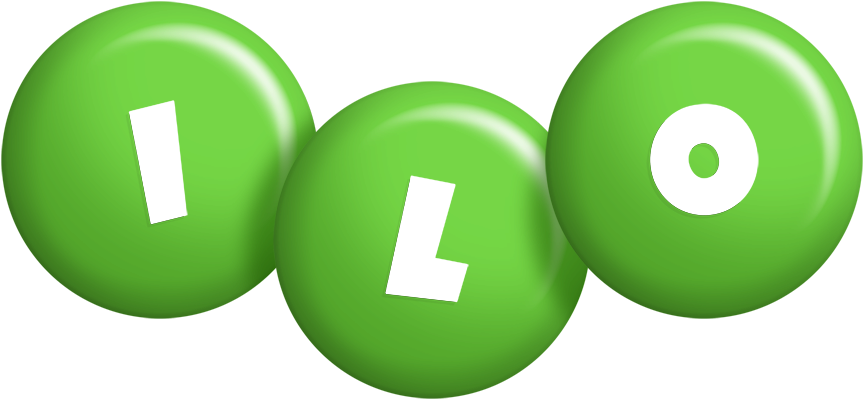 Ilo candy-green logo