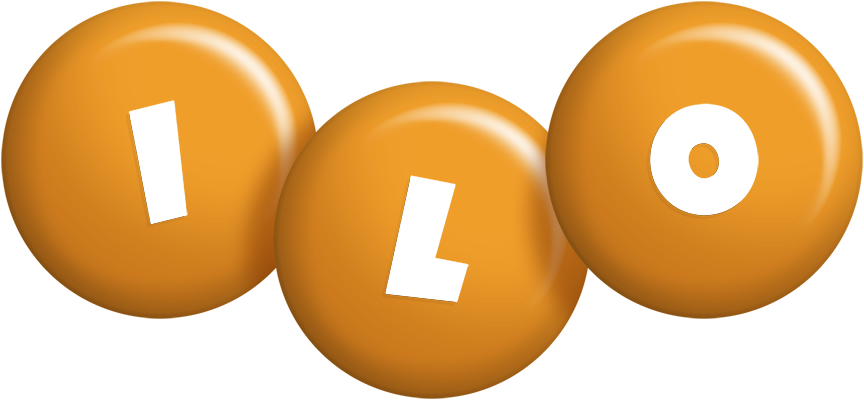 Ilo candy-orange logo