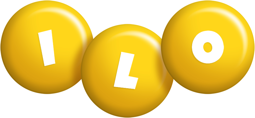 Ilo candy-yellow logo