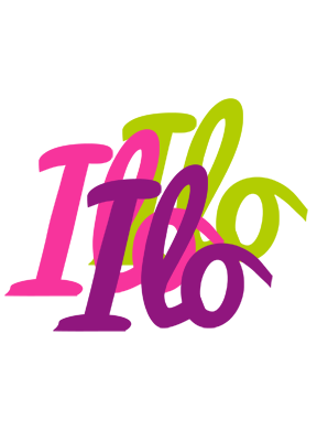 Ilo flowers logo