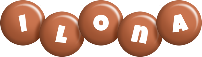Ilona candy-brown logo