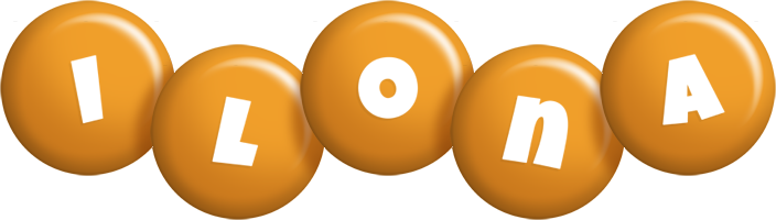 Ilona candy-orange logo