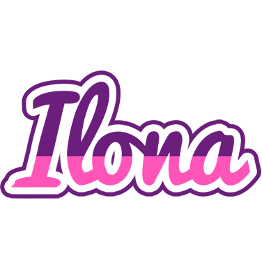 Ilona cheerful logo