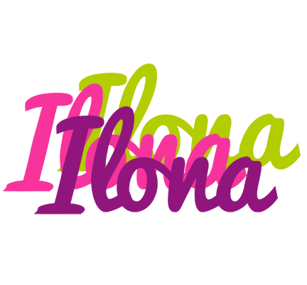Ilona flowers logo