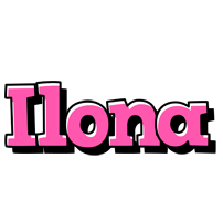 Ilona girlish logo