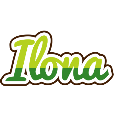 Ilona golfing logo