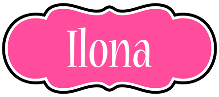 Ilona invitation logo