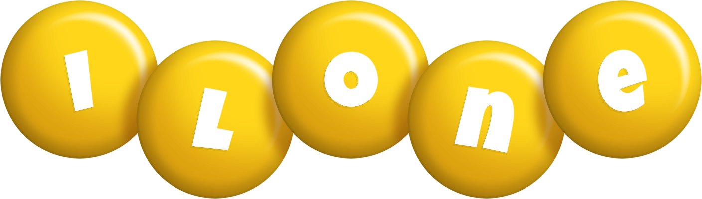Ilone candy-yellow logo