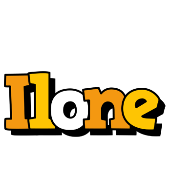 Ilone cartoon logo