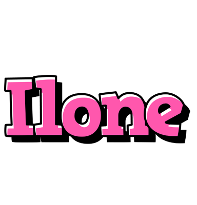 Ilone girlish logo