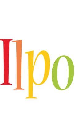 Ilpo birthday logo