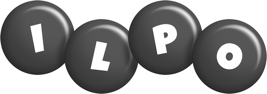 Ilpo candy-black logo