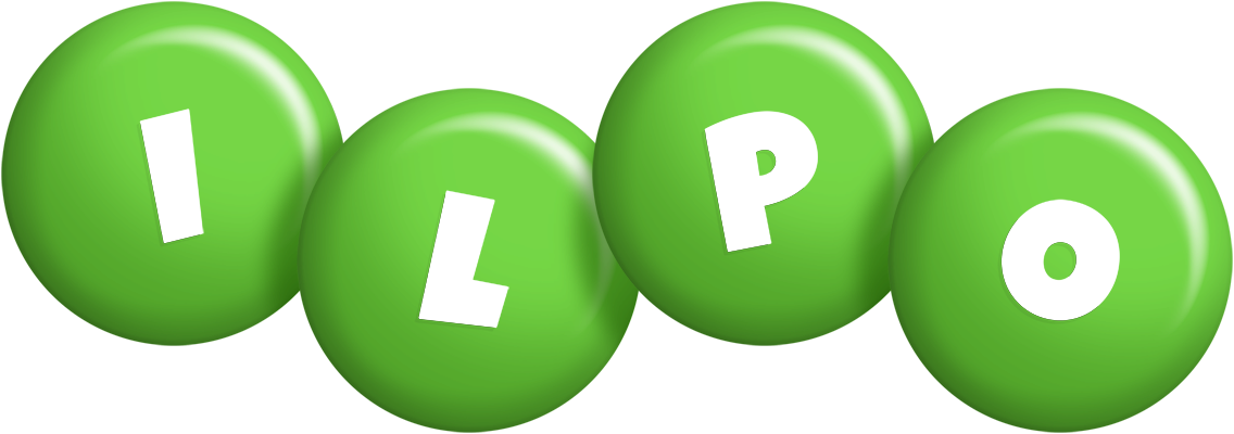Ilpo candy-green logo