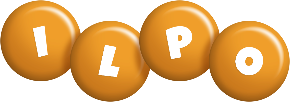 Ilpo candy-orange logo