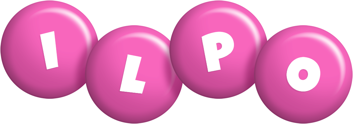Ilpo candy-pink logo
