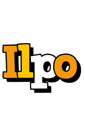 Ilpo cartoon logo