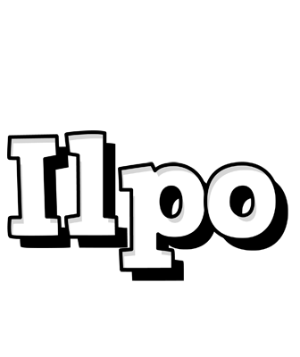 Ilpo snowing logo