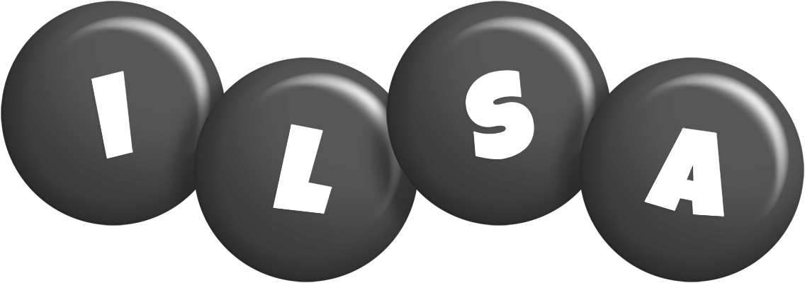 Ilsa candy-black logo