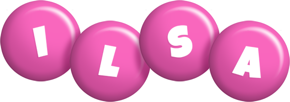 Ilsa candy-pink logo