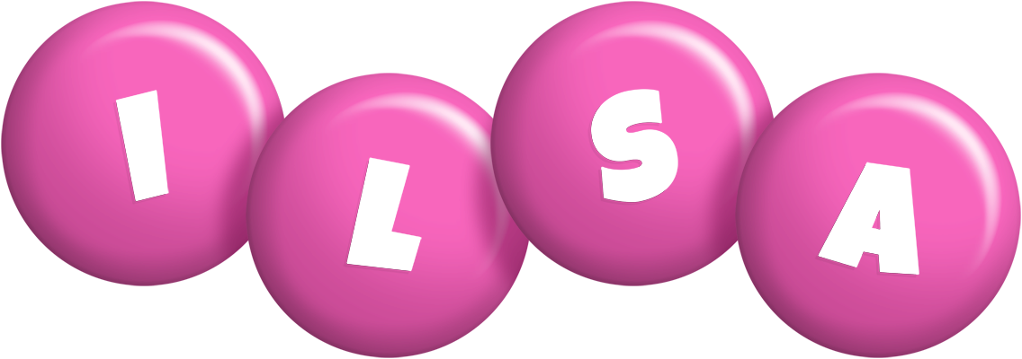 Ilsa candy-pink logo