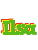 Ilsa crocodile logo