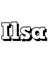 Ilsa snowing logo