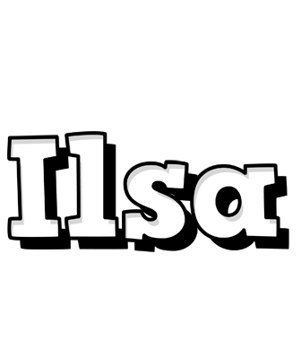 Ilsa snowing logo