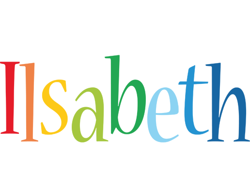 Ilsabeth birthday logo