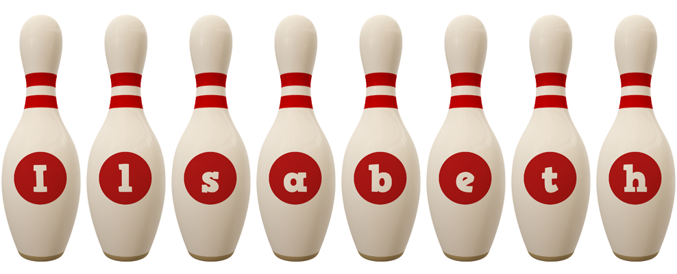 Ilsabeth bowling-pin logo