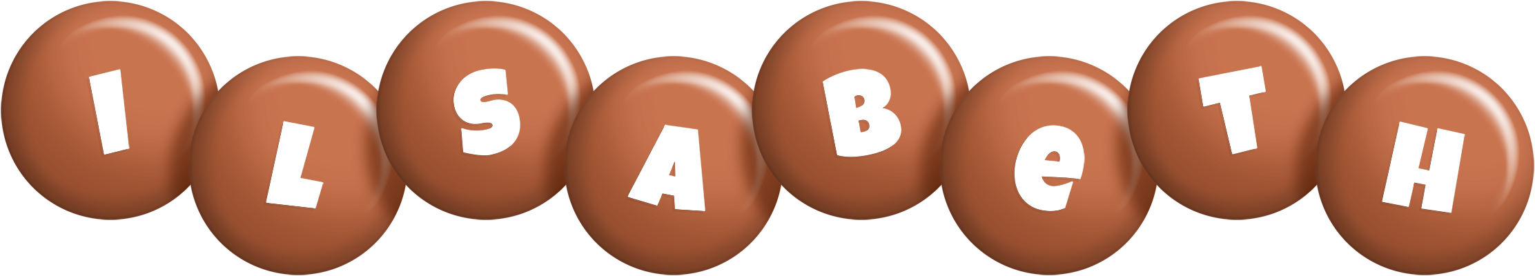 Ilsabeth candy-brown logo