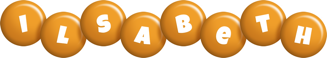 Ilsabeth candy-orange logo