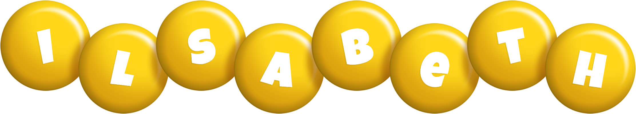 Ilsabeth candy-yellow logo