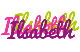 Ilsabeth flowers logo
