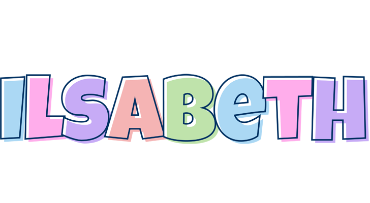 Ilsabeth pastel logo