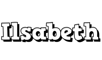 Ilsabeth snowing logo