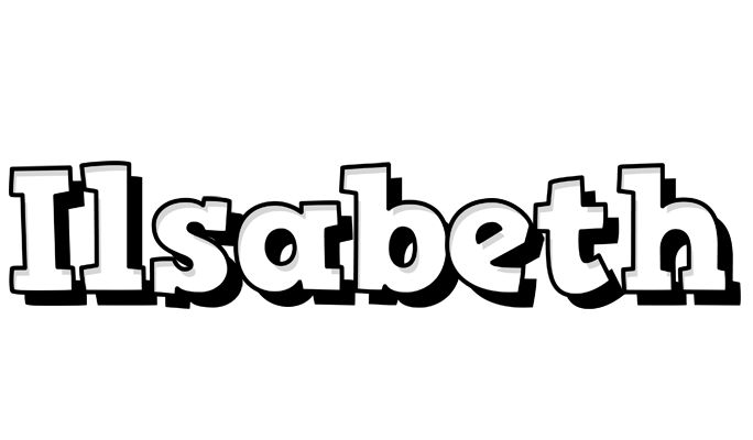 Ilsabeth snowing logo