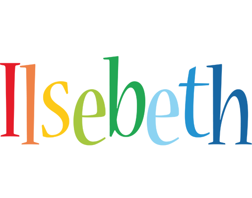 Ilsebeth birthday logo