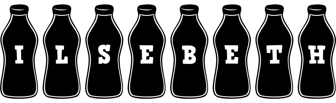 Ilsebeth bottle logo