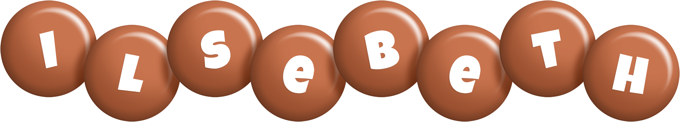 Ilsebeth candy-brown logo
