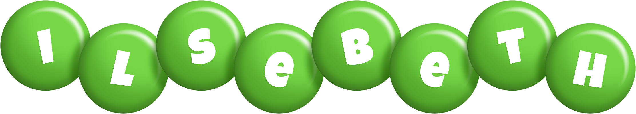 Ilsebeth candy-green logo