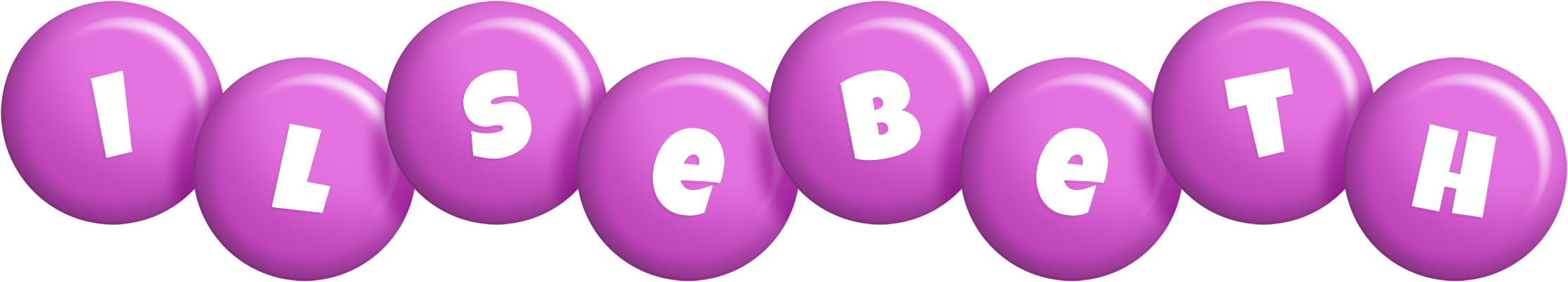 Ilsebeth candy-purple logo