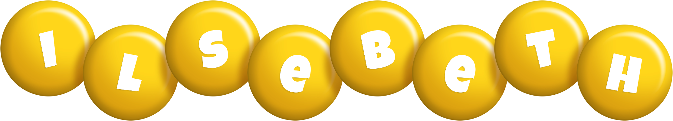 Ilsebeth candy-yellow logo