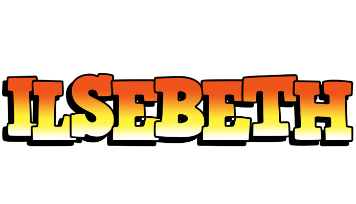 Ilsebeth sunset logo