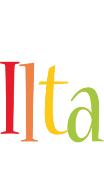 Ilta birthday logo