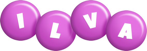 Ilva candy-purple logo