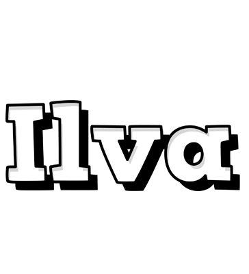 Ilva snowing logo