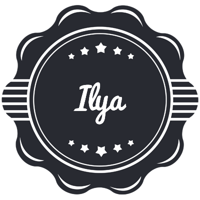 Ilya badge logo