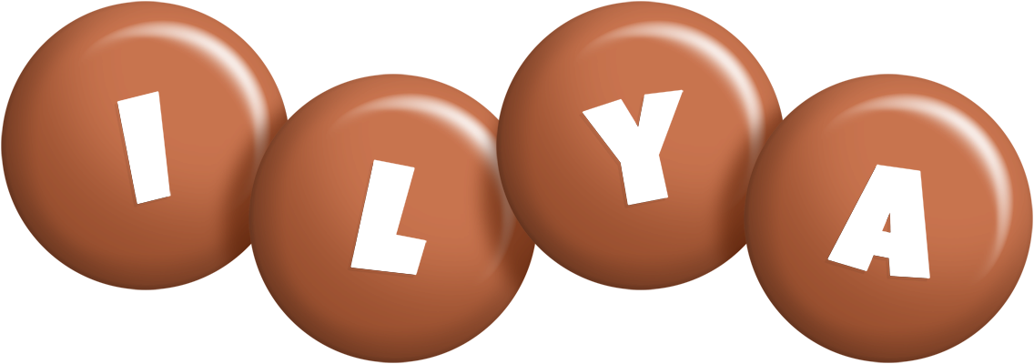 Ilya candy-brown logo