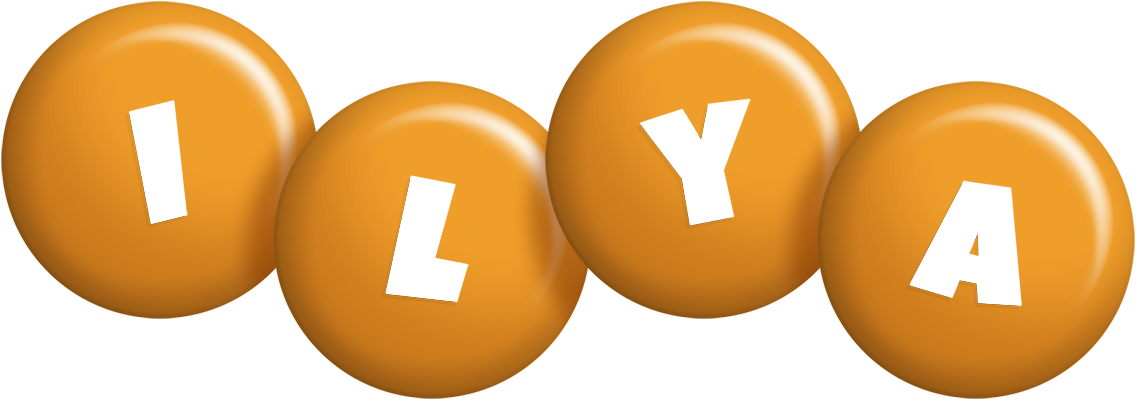 Ilya candy-orange logo