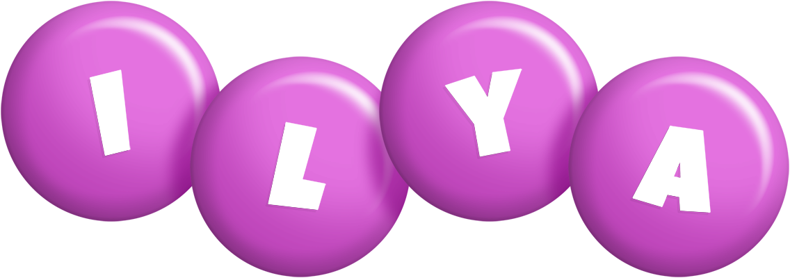 Ilya candy-purple logo